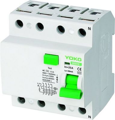 SR6HE Household Electronic Leakage Protector RCBO 63A 2P 4P