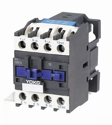 Công tắc tơ AC điện 220VAC 3P Tuổi thọ cơ học 10 triệu