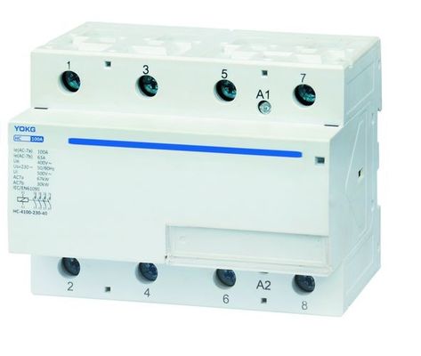24V gia đình AC contactor với vít gắn và 4KV định lượng xung chịu điện áp