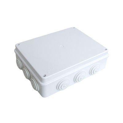 Hộp điện ABS màu trắng Vỏ chống thấm IP65 85 * 85 * 50mm