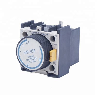 0,1-30S Travail về độ trễ Khối tiếp điểm điện Ac Tiếp điểm phụ